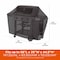 Modern Leisure Chalet 58 in. Grill Cover, 58 in. L x 25 in. W x 44.5 in. H, Black 2976 - alternate 6